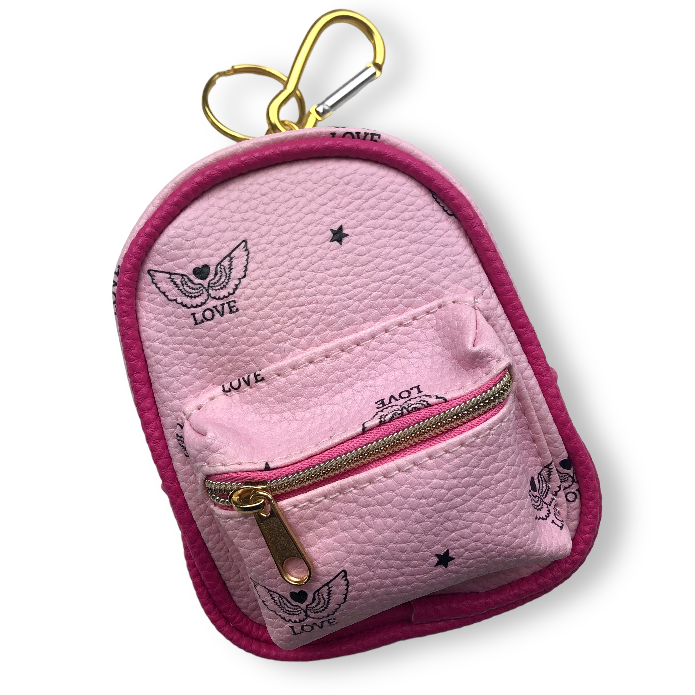 Mini Heart Printed Backpack – The Toy Lady Shop