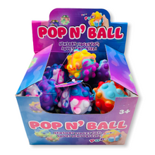 Load image into Gallery viewer, Ball Fidget Pop - Color Swirls

