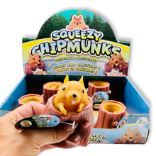 Load image into Gallery viewer, Squishy Pop Up Chipmunks
