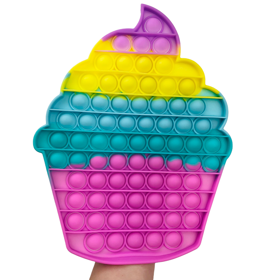 Jumbo Cupcake Fidget Pop – The Toy Lady Shop